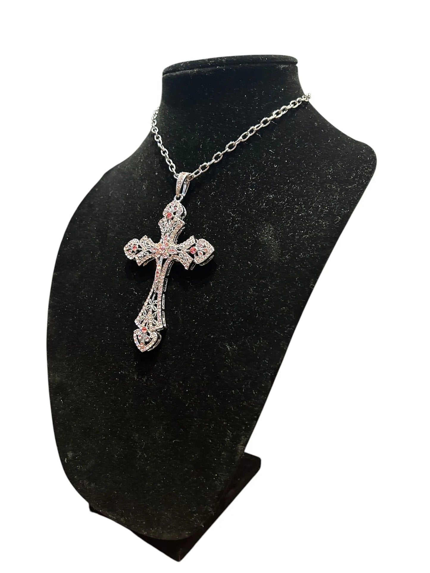 Bubble Pink Cross Chain Falco