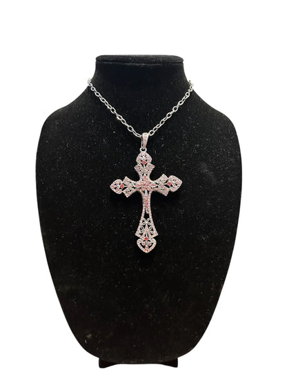 Bubble Pink Cross Chain Falco